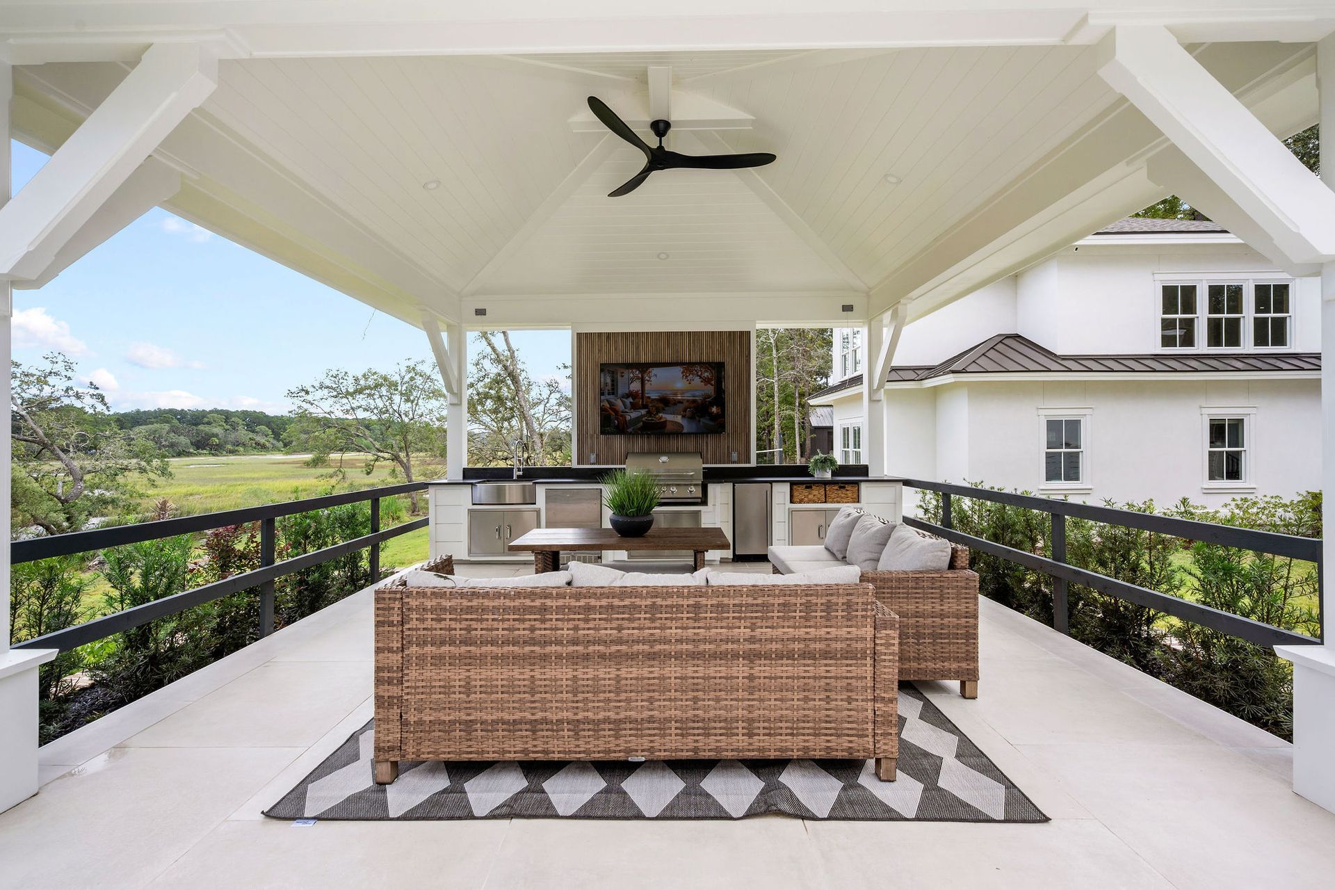 Pinckney Colony Coastal Estate Custom Home Build Bluffton Hilton Head South Carolina