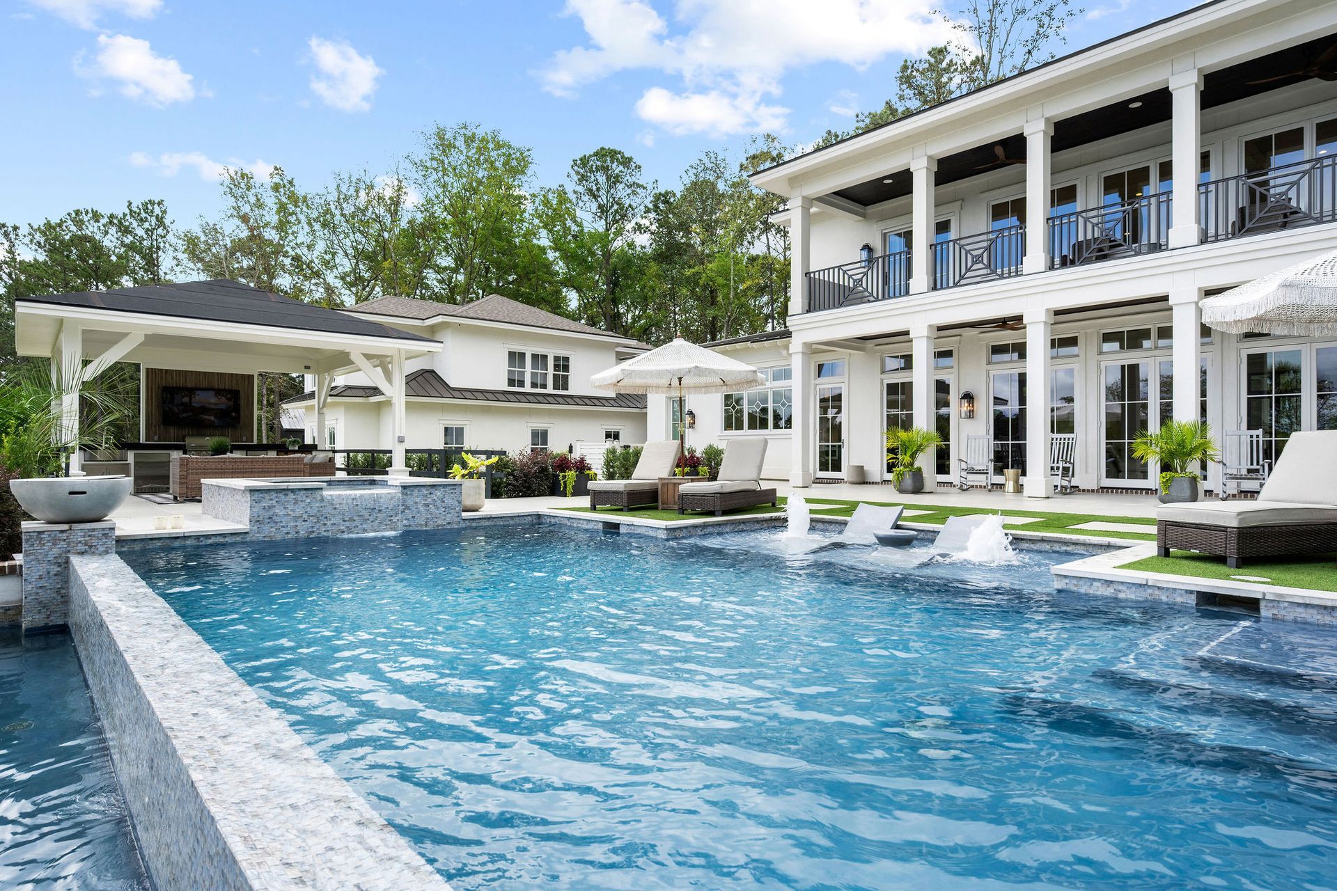 Pinckney Colony Coastal Estate Custom Home Build Bluffton Hilton Head South Carolina