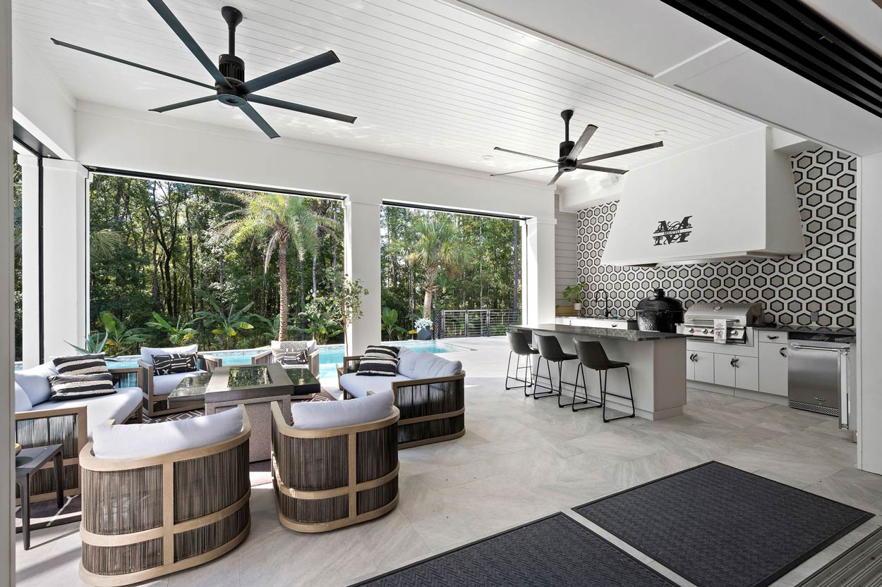 Hampton Lake Custom Modern Luxury Home Bluffton South Carolina Builder