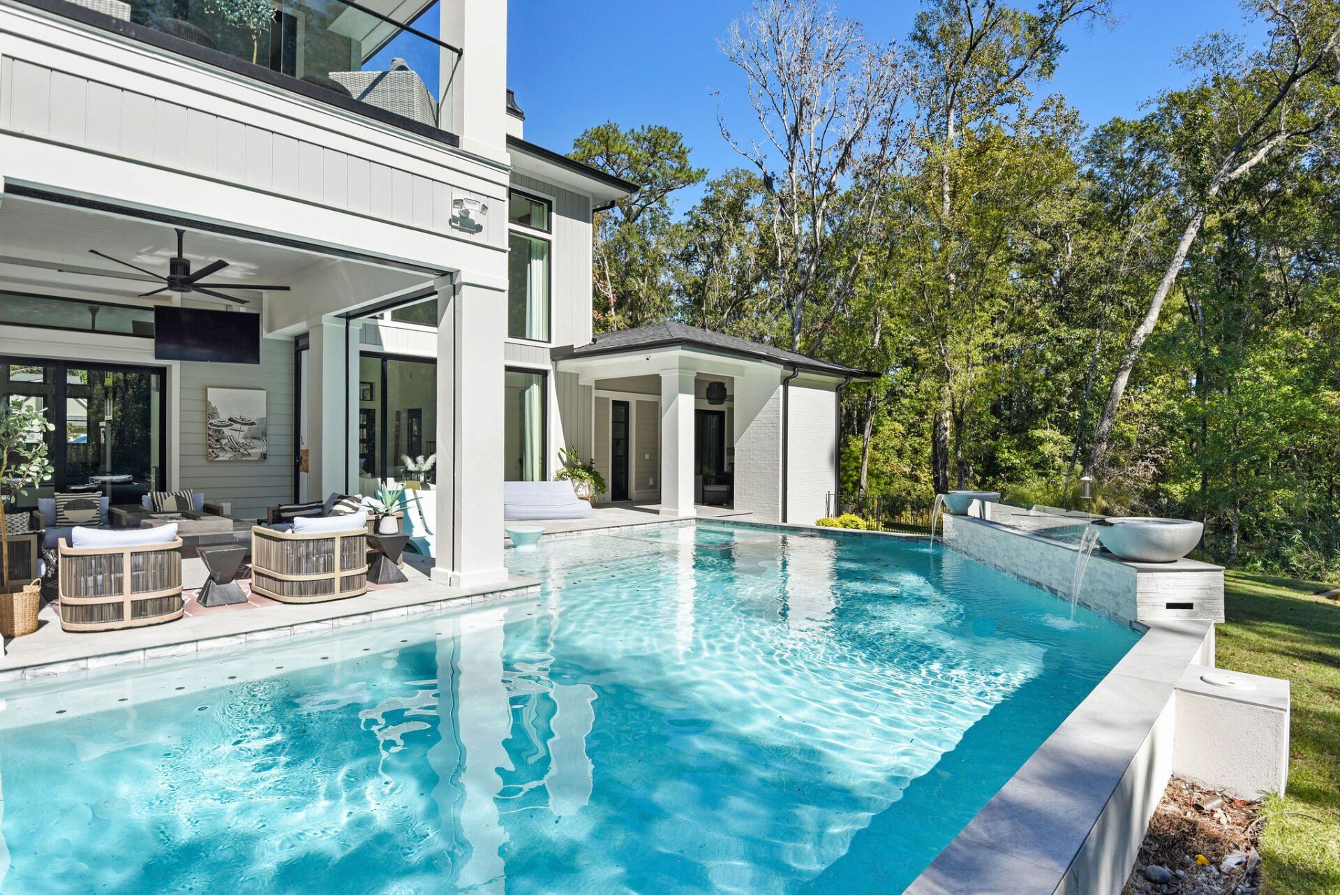 Hampton Lake Custom Modern Luxury Home Bluffton South Carolina Builder