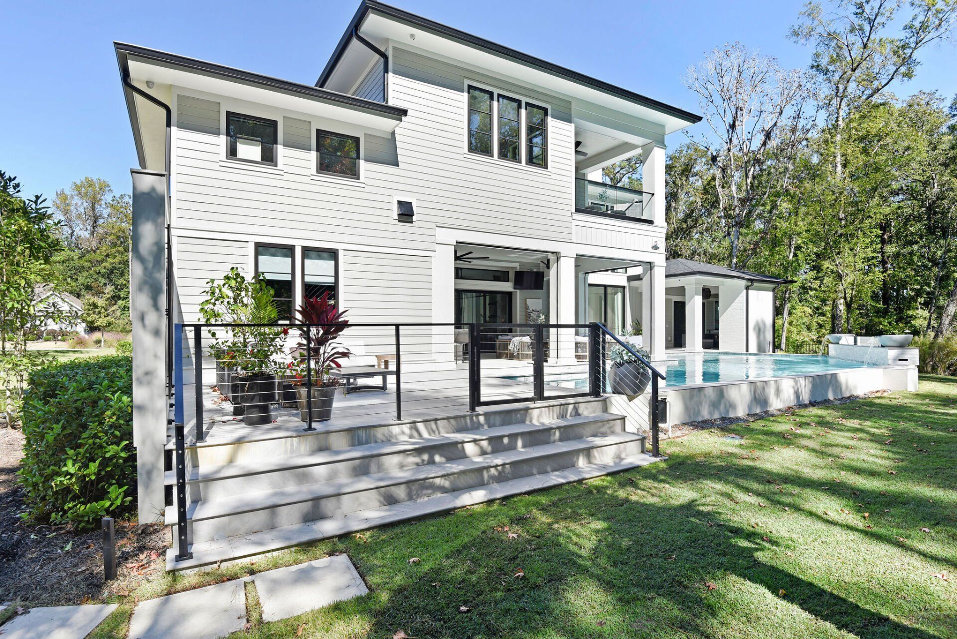 Hampton Lake Custom Modern Luxury Home Bluffton South Carolina Builder