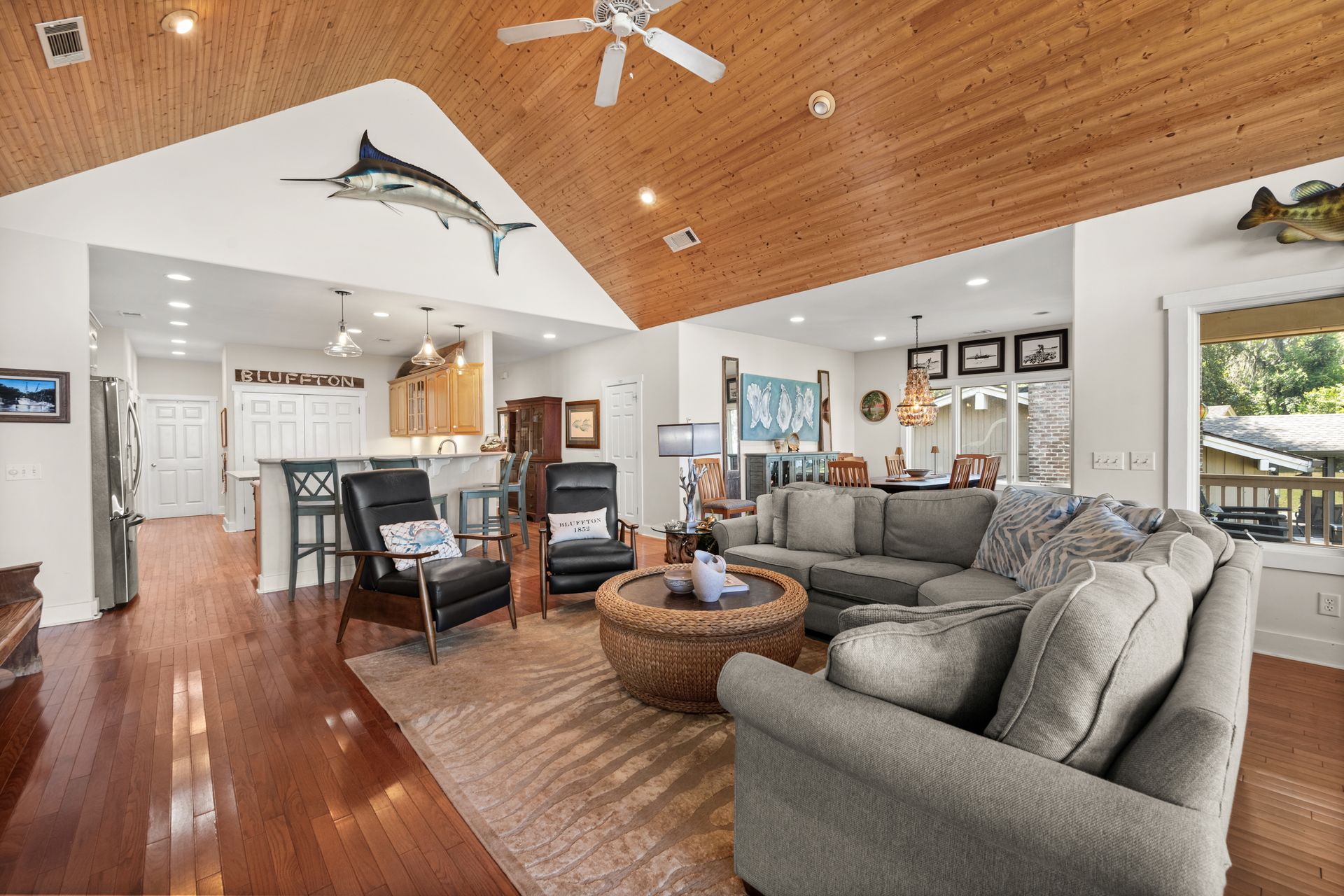 Alljoy Custom Home Renovation May River Modern Before Photos Kendrick Design-Build Bluffton, SC