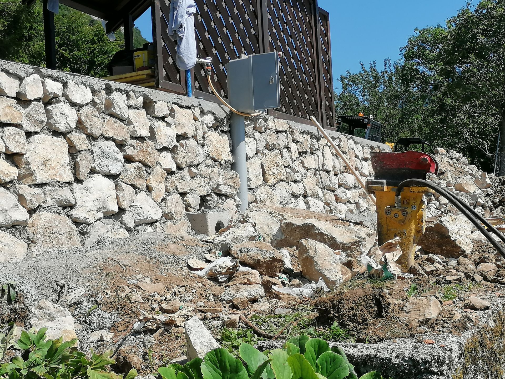 muro in pietra