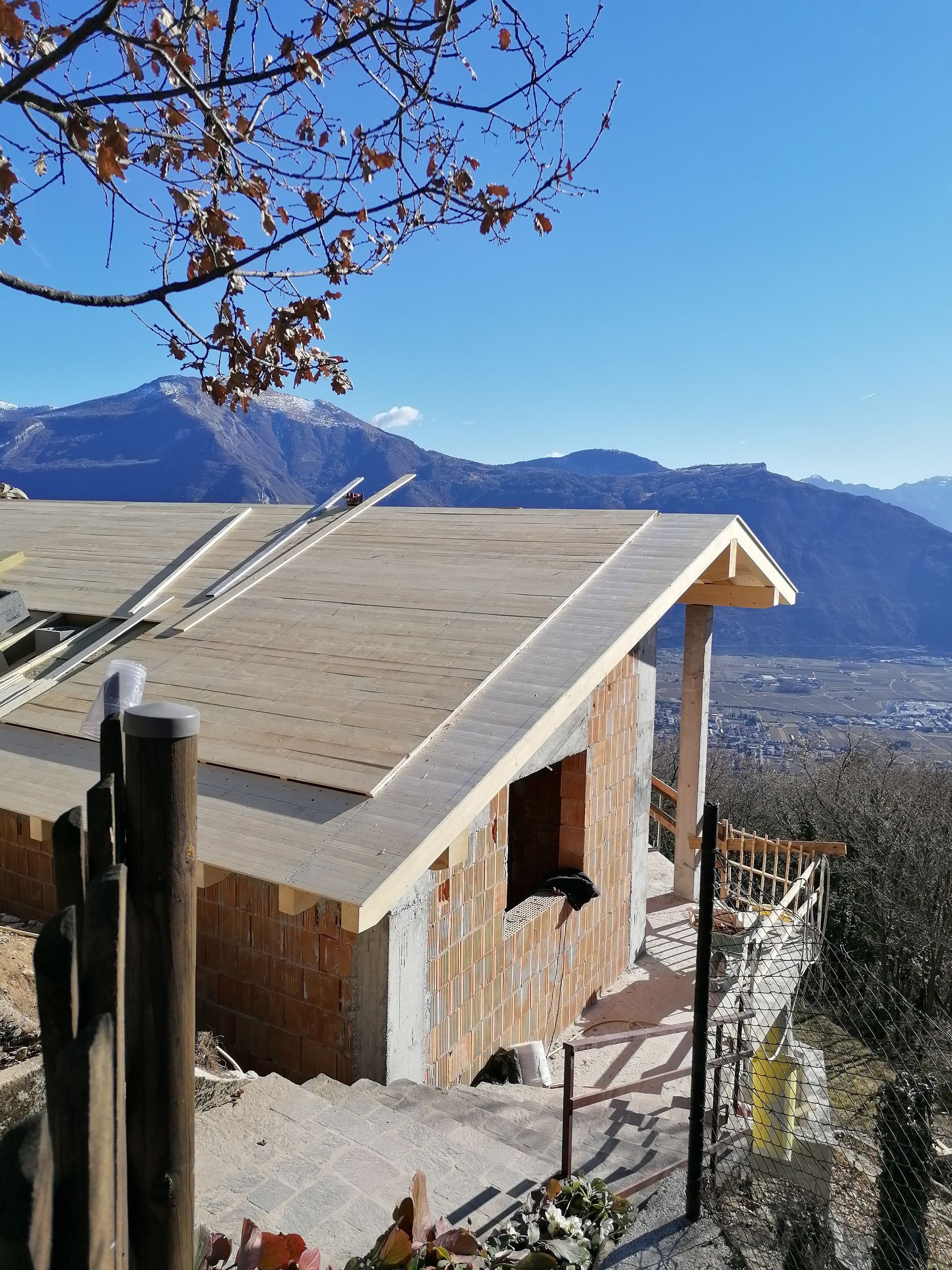 tetto in legno