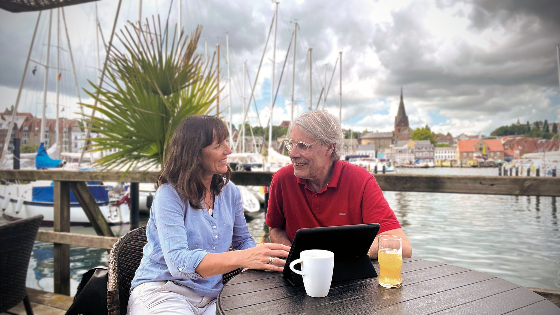 Foto von Anne Jacobsen und Frank Ziegler