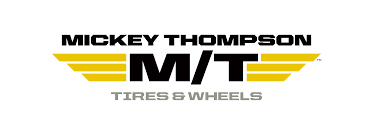 Mickey Thompson Tires & Wheels logo: black text