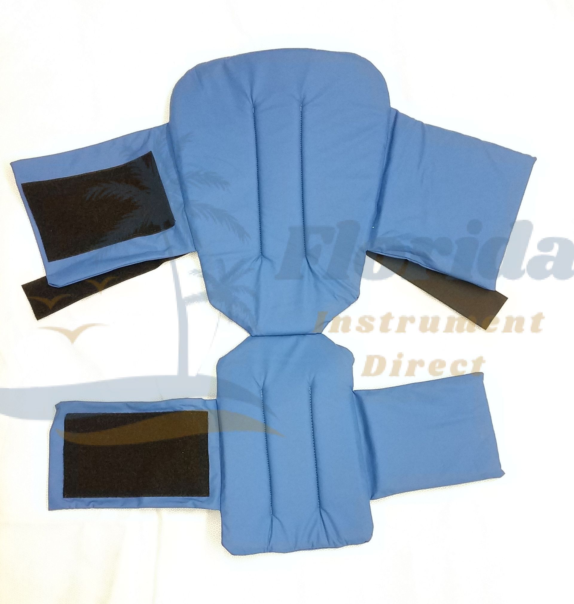 Boot Pad : Allen Blue Stirrup Pad - PAIR CNC Made To Order Replacement Parts