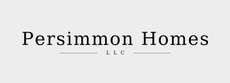 Persimmon Homes logo with black serif text on a light background