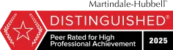 Martindale Hubbell Distinguished