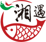 Red fish logo with black Chinese characters and a green-red wave above it