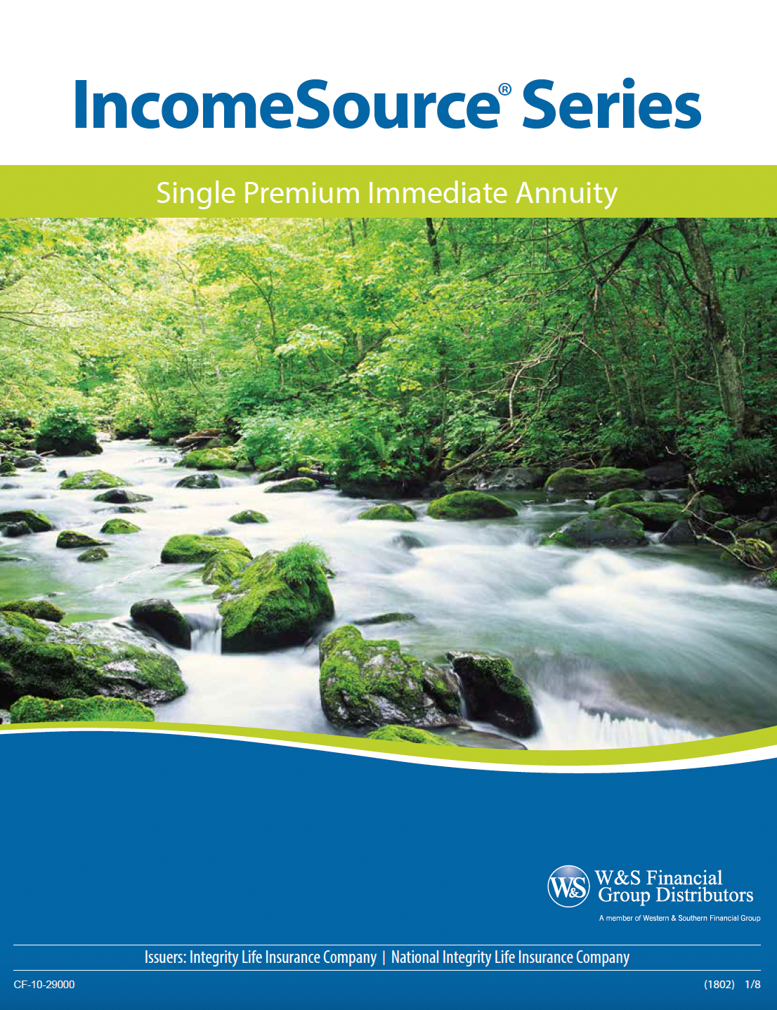 Cover of a brochure for 