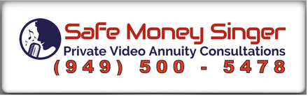 Safe Money Singer logo with text, a logo, and phone number.