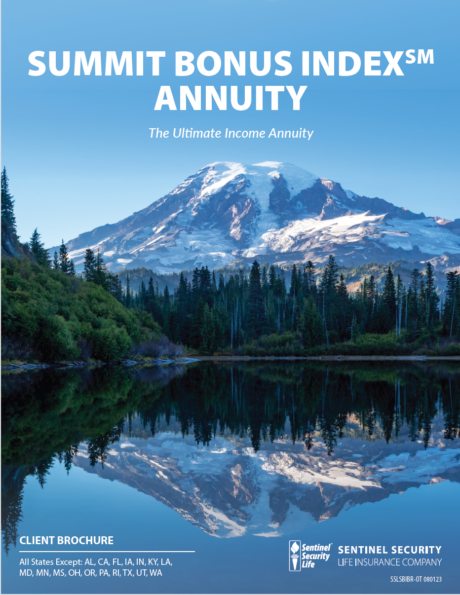 Brochure cover: 