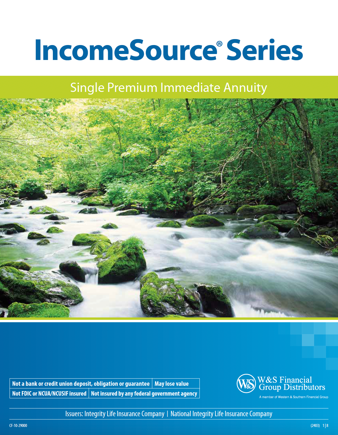 Cover of a brochure for 