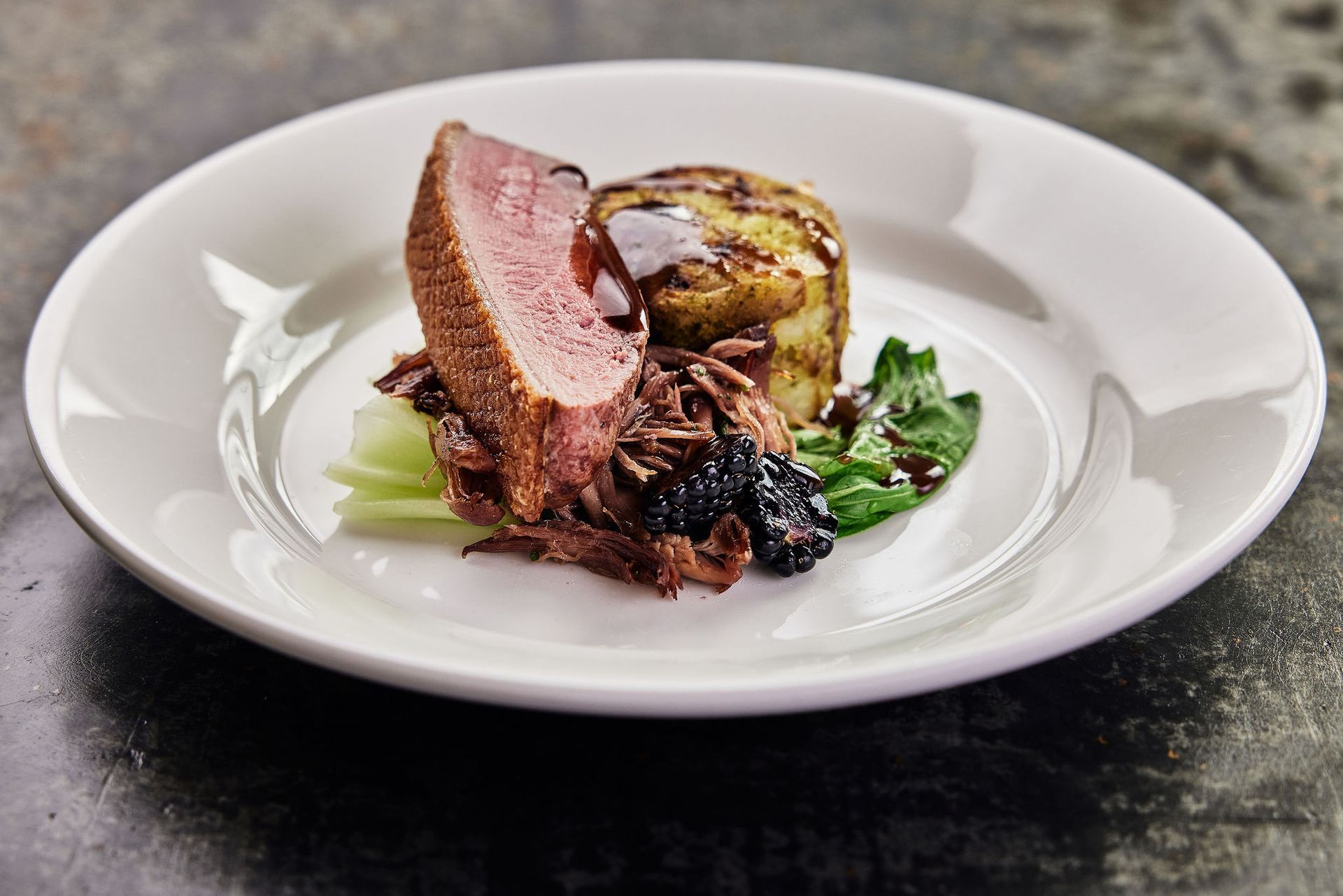 Loin of Lamb. Wedding venue menu in Exeter in Devon.