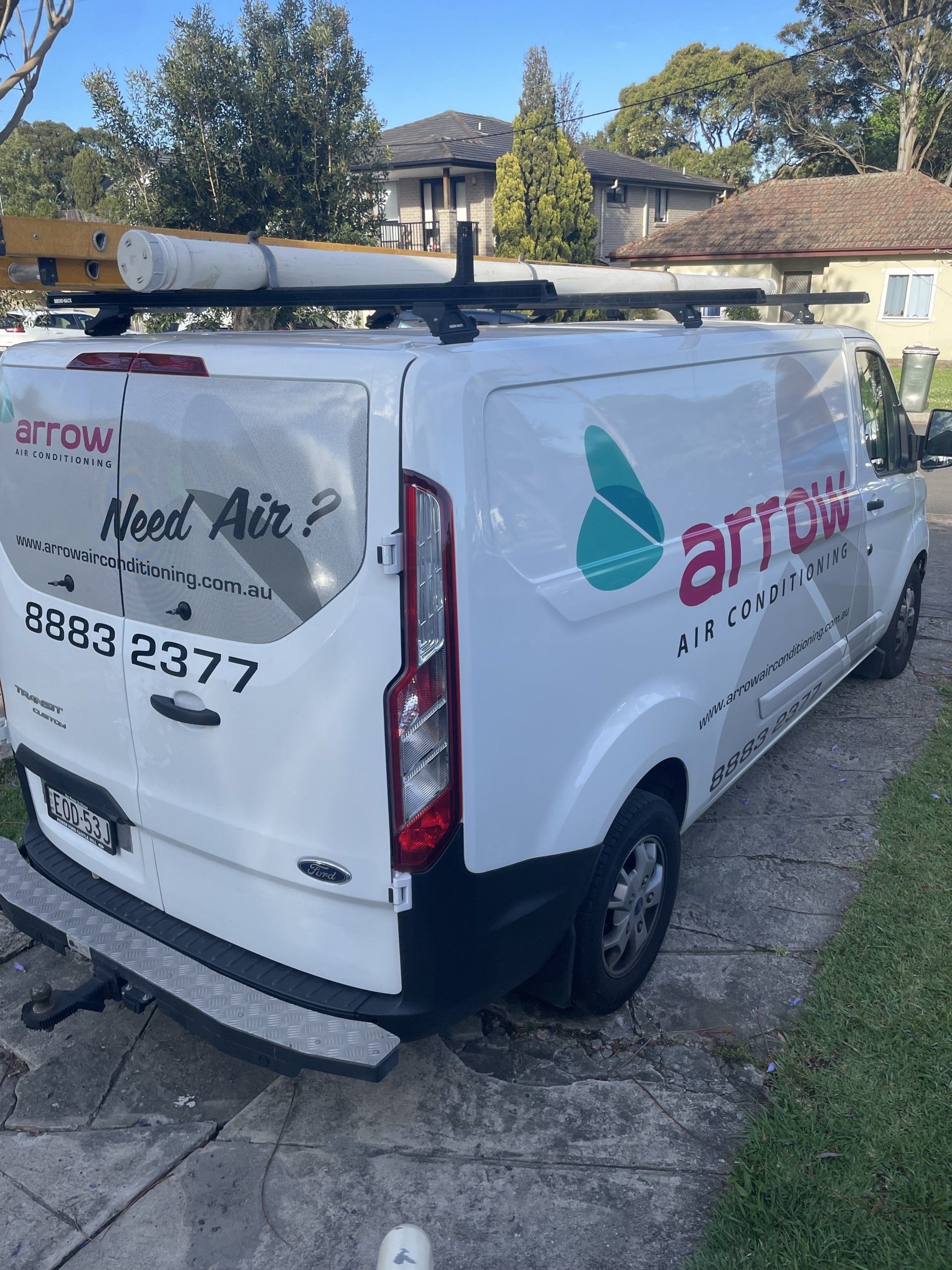 Actron Air Conditioning Van