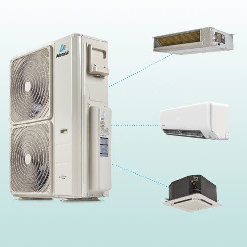 outdoor unit connected