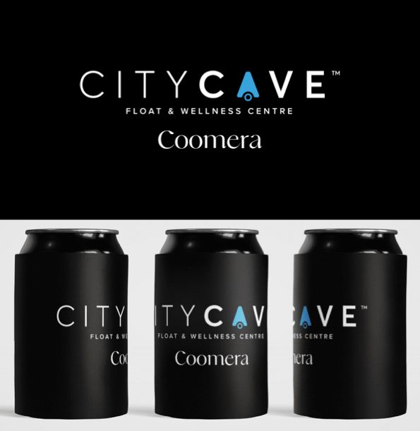 Three Cans of City Cave Coomera Float and Wellness Centre — Carnival Clothing In Miami, QLD