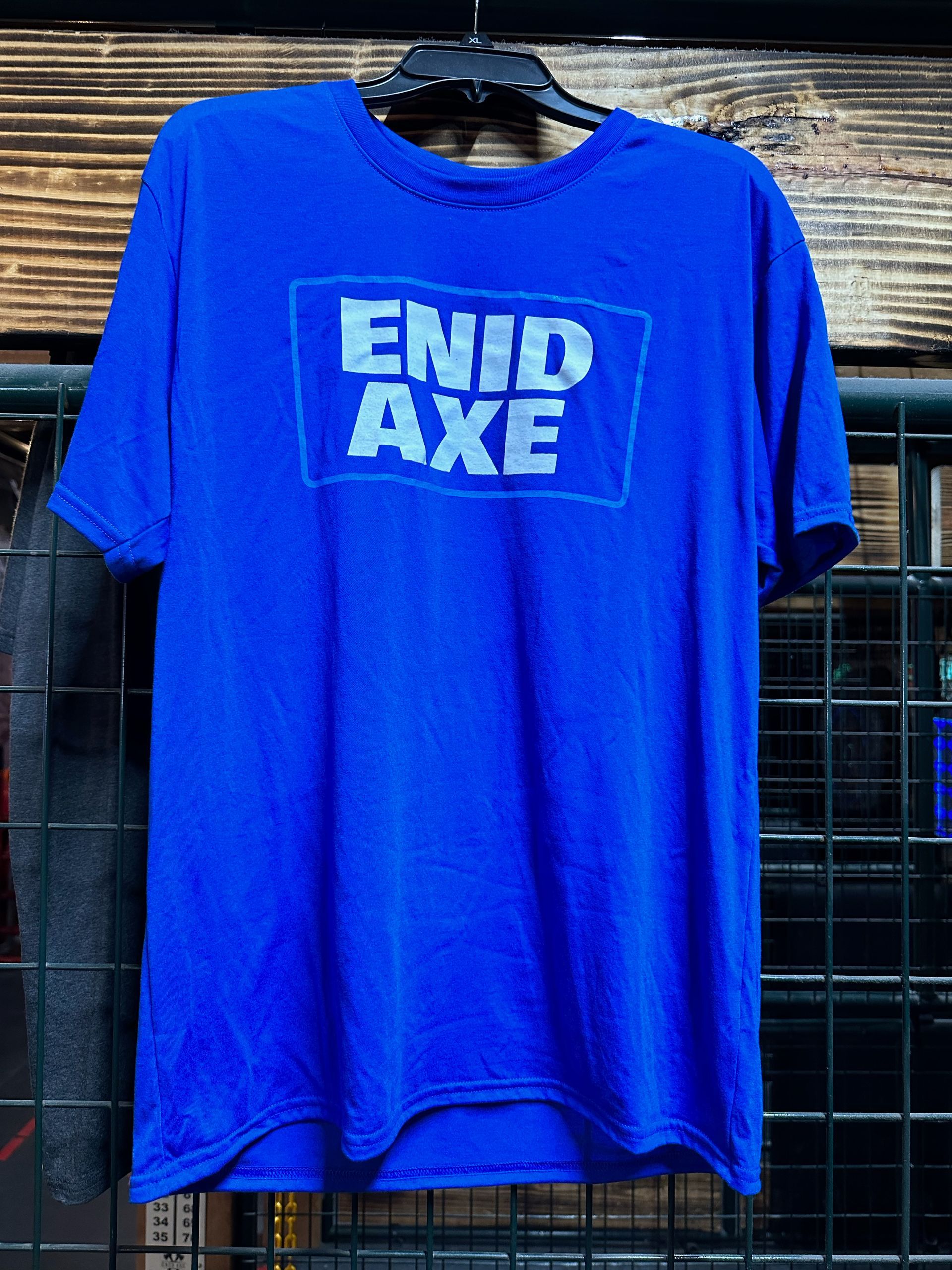 Enid Axe Drink Shirt - Blue