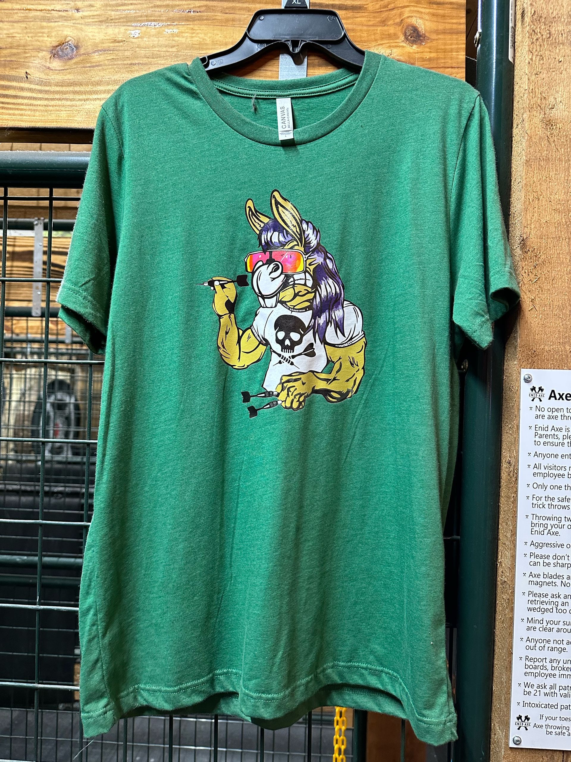 Enid Axe Dart League Shirt