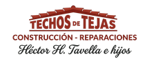 Logotipo deTechos de Tejas, construcción y reparación, Héctor H. Tavella e hijos