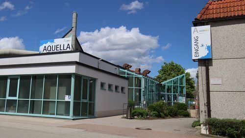 Eingang Hallenbad Aquella Eingang Hallenbad Aquella