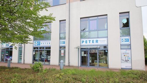 Sanitätshaus Peter Draisstraße 2, modernes mehrstöckeiges Gebäude