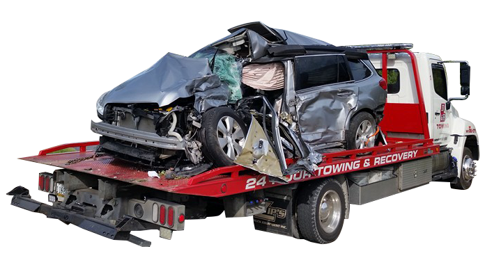 Towing Wrecked Car — Lake Barrington, IL — D & R Towing Towing Wrecked Car — Lake Barrington, IL — D & R Towing