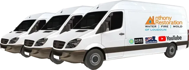 anthony restoration water fire mold experts truck loudoun