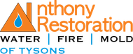 anthony restoration main logo fire water mold damage tysons va