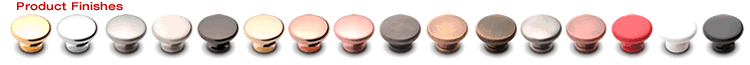 Row of assorted round makeup compacts in neutral and pink shades on a white background