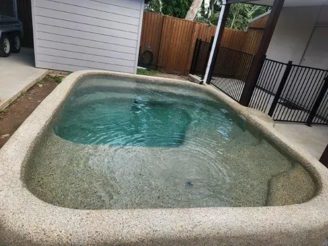 A Small Swimming Pool In The Backyard — Doug Allen Pools In Beaconsfield, QLD