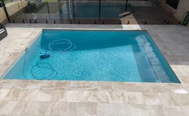 A Small Square Swimming Pool — Doug Allen Pools In Beaconsfield, QLD