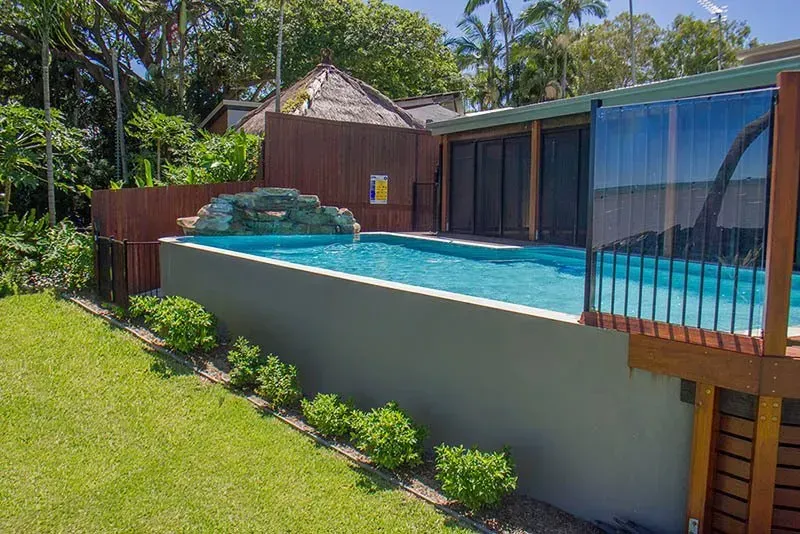 A Swimming Pool In The Backyard — Doug Allen Pools In Beaconsfield, QLD