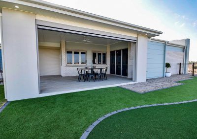 Covered Patio with Outdoor Dining Table — Bundy Homes in Bundaberg North, QLD