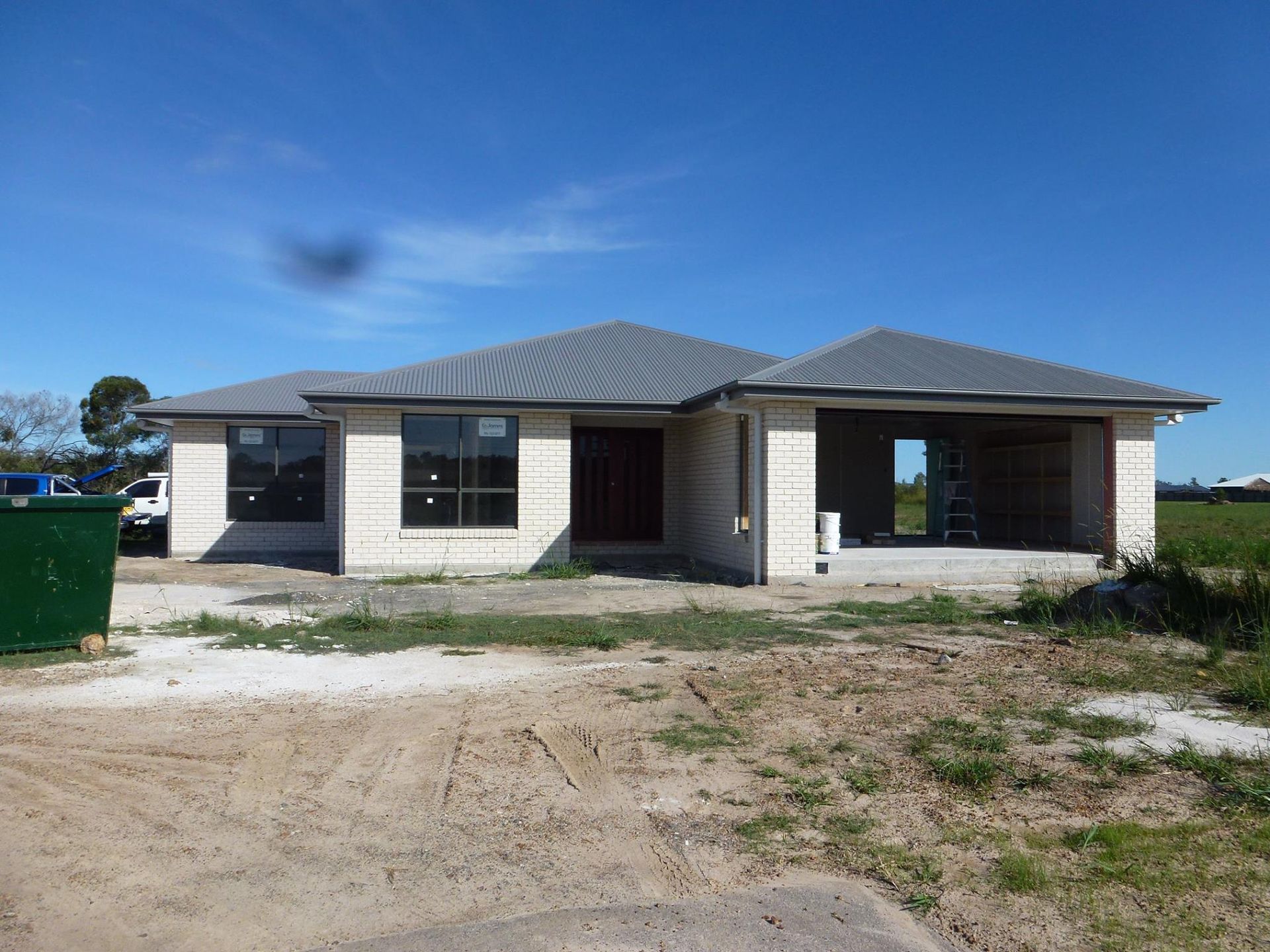 Single-Story Unfinished House with Gray Roof — Bundy Homes in Bundaberg North, QLD