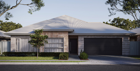 Modern Home with Central Entry and Wide Garage &mdash; Bundy Homes in Bundaberg North, QLD
