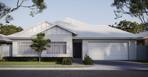 Modern Home with Central Entry and Wide Garage &mdash; Bundy Homes in Bundaberg North, QLD