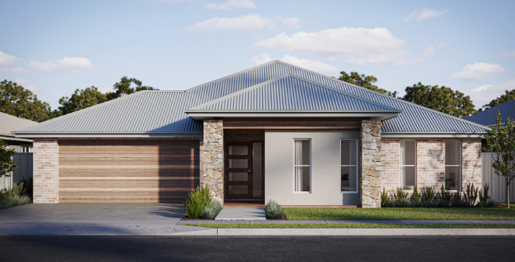 Contemporary White Home &mdash; Bundy Homes in Bundaberg North, QLD