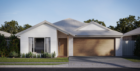 Modern Home with Central Entry and Wide Garage &mdash; Bundy Homes in Bundaberg North, QLD