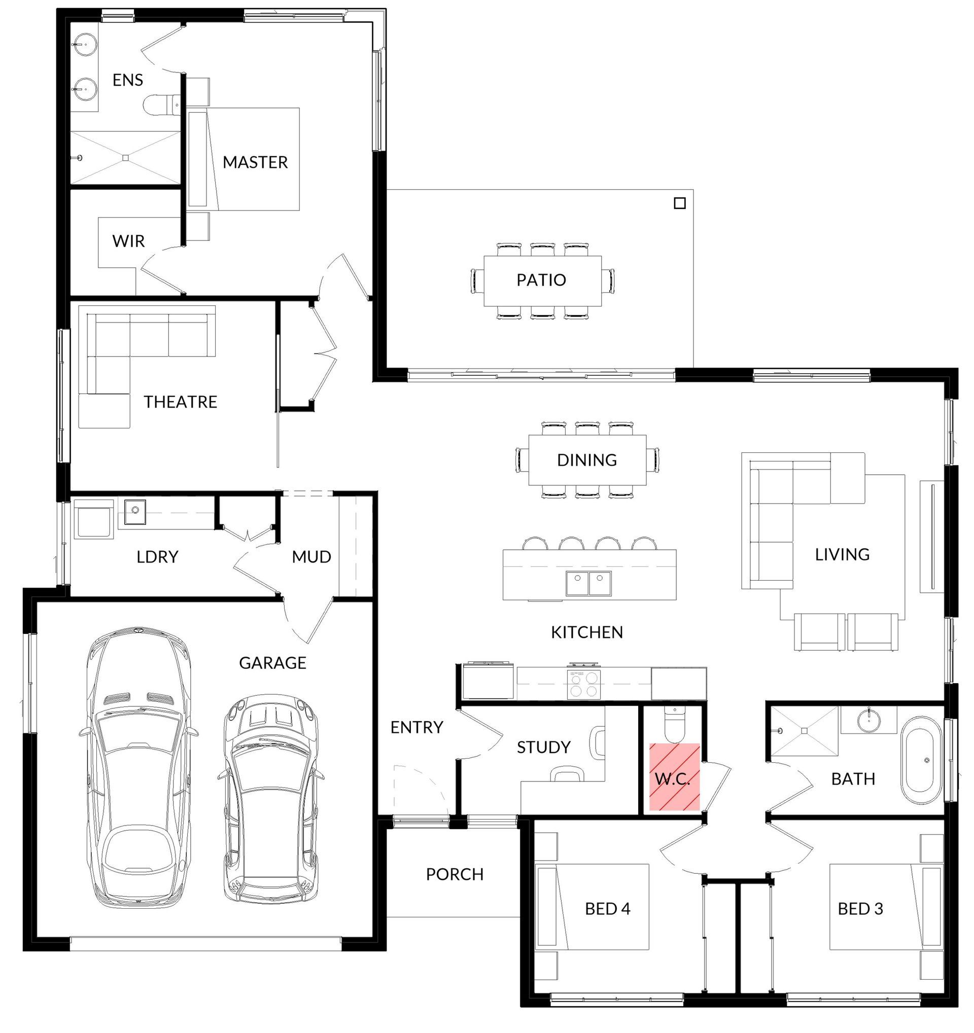 A Floor Plan For Ash 2 — Bundy Homes in Bundaberg North, QLD