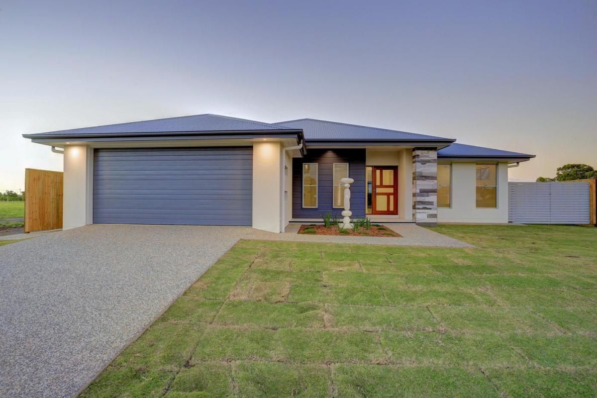 Modern Single-Story House with A Double Garage — Bundy Homes in Bundaberg North, QLD