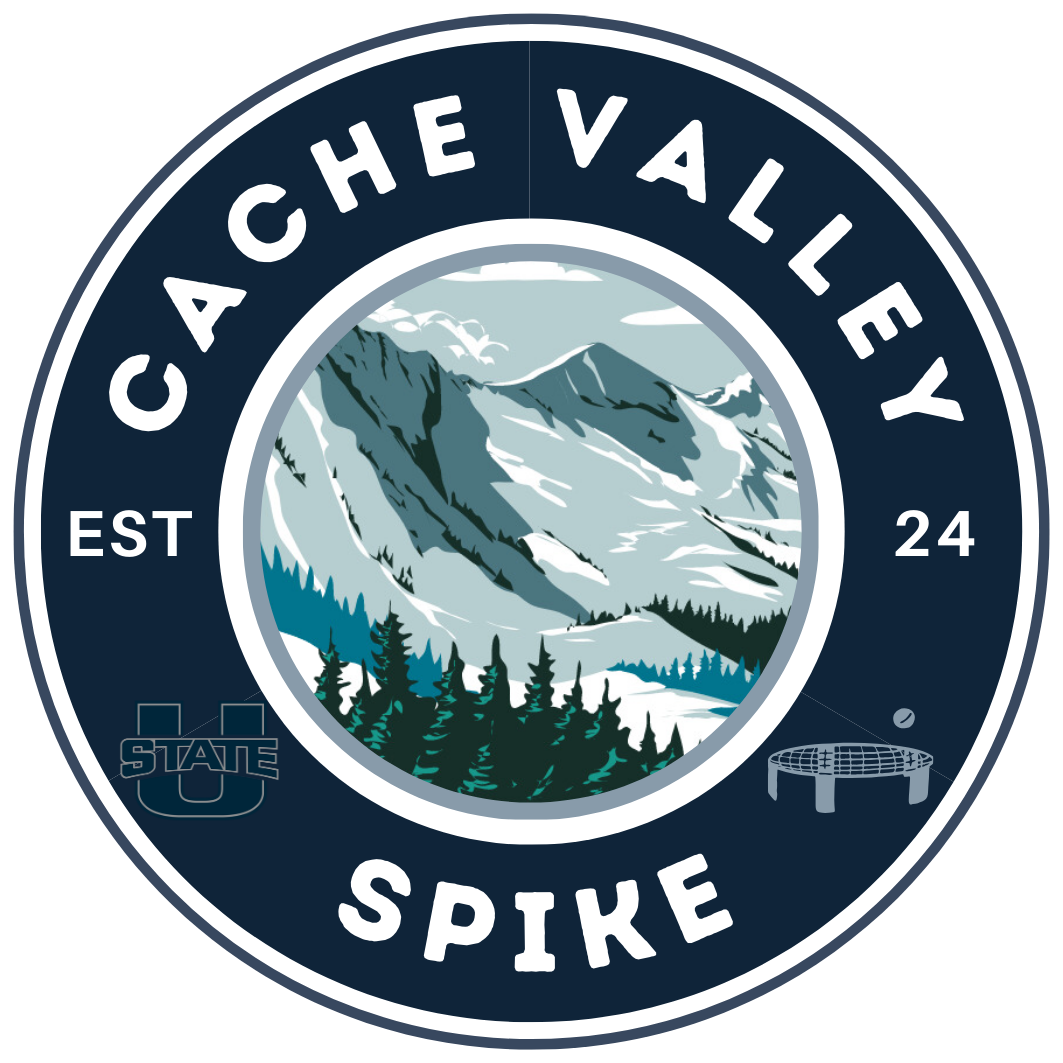 Cache Valley spike hub logo