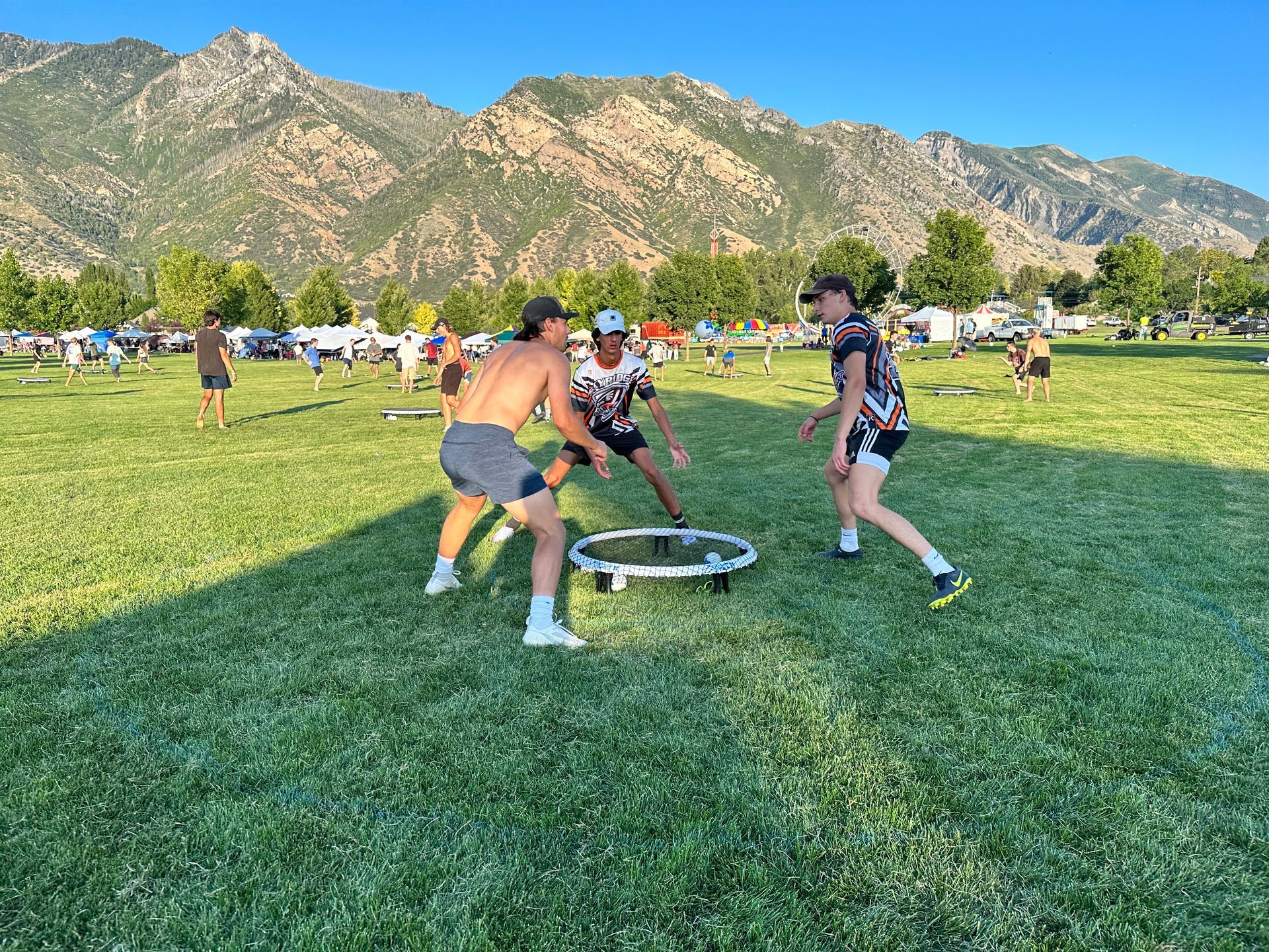 playing on premier spike set in utah