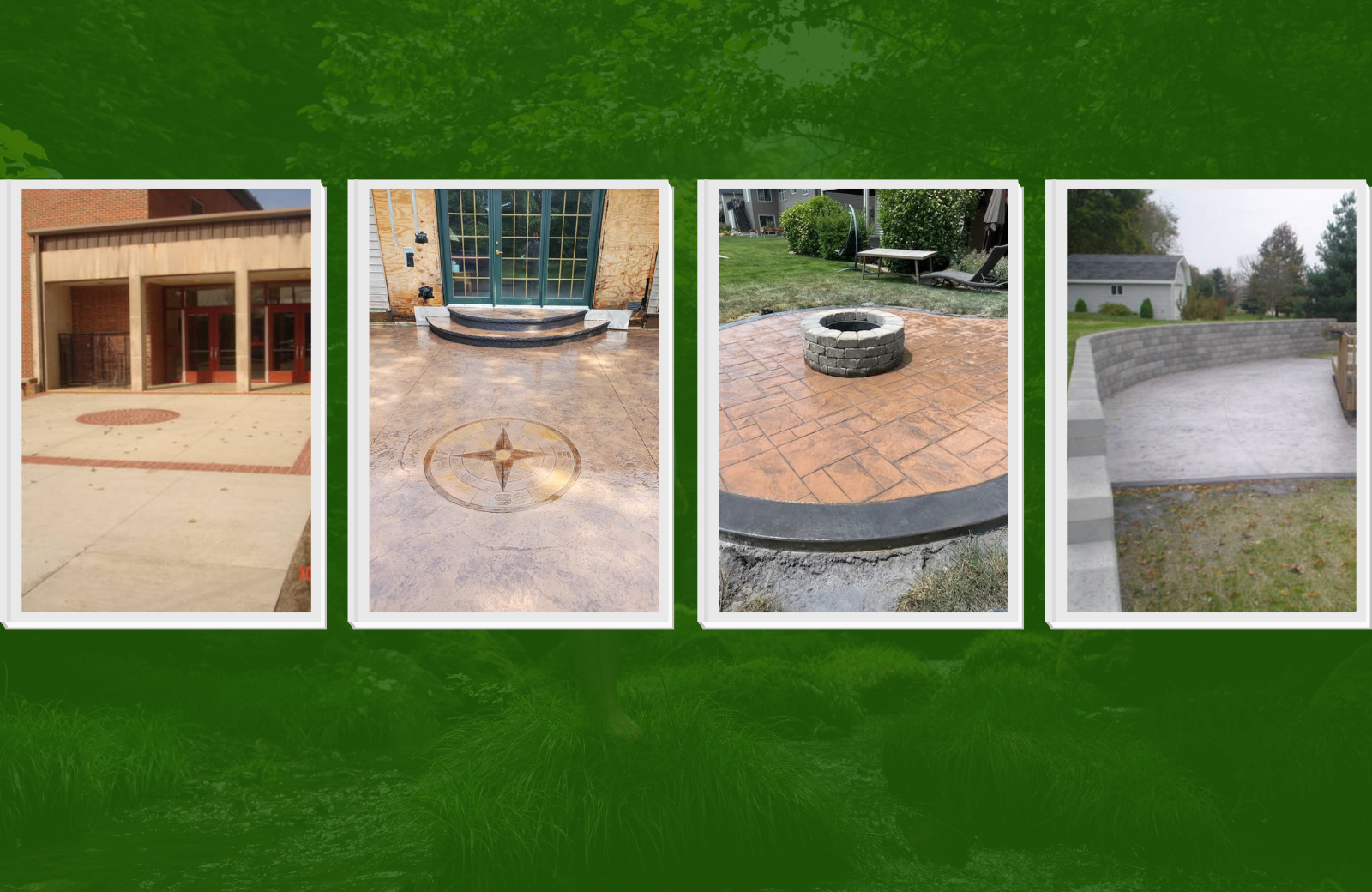 Different concrete projects