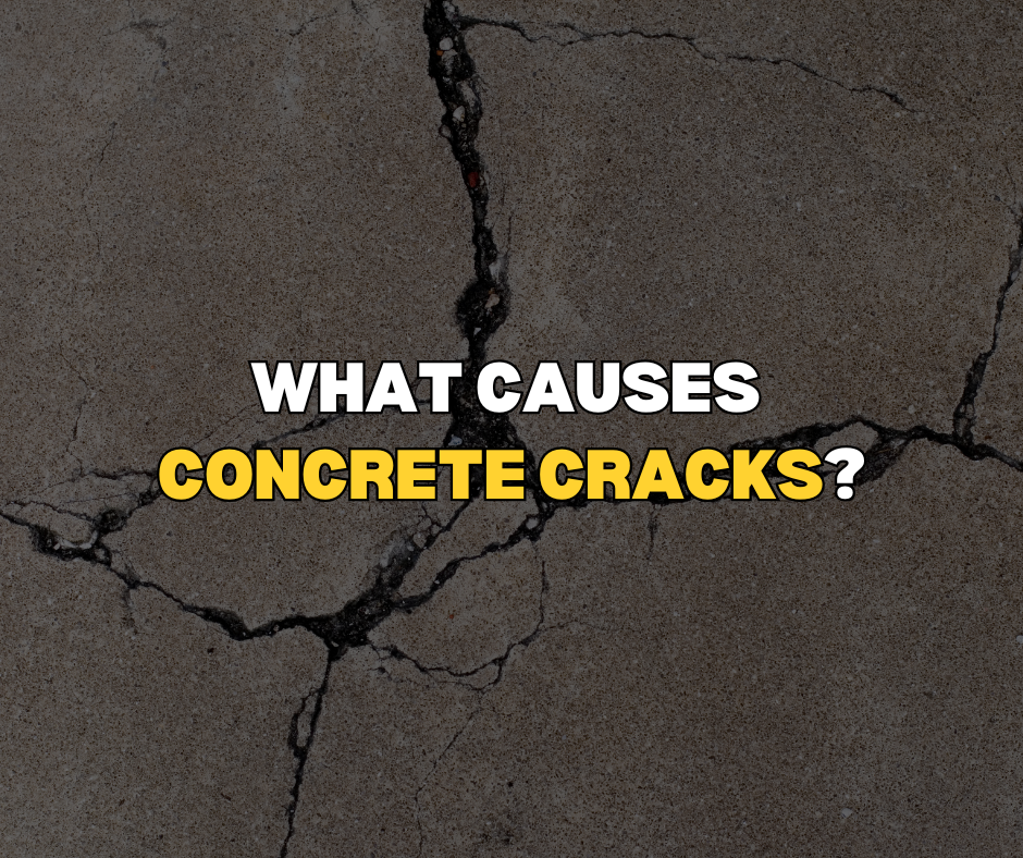 what causes concrete cracks