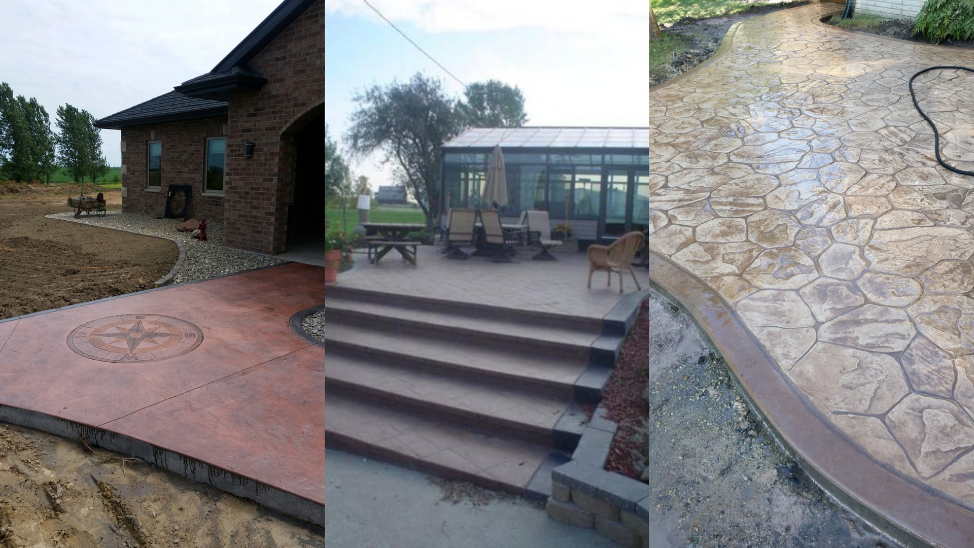 stamped concrete