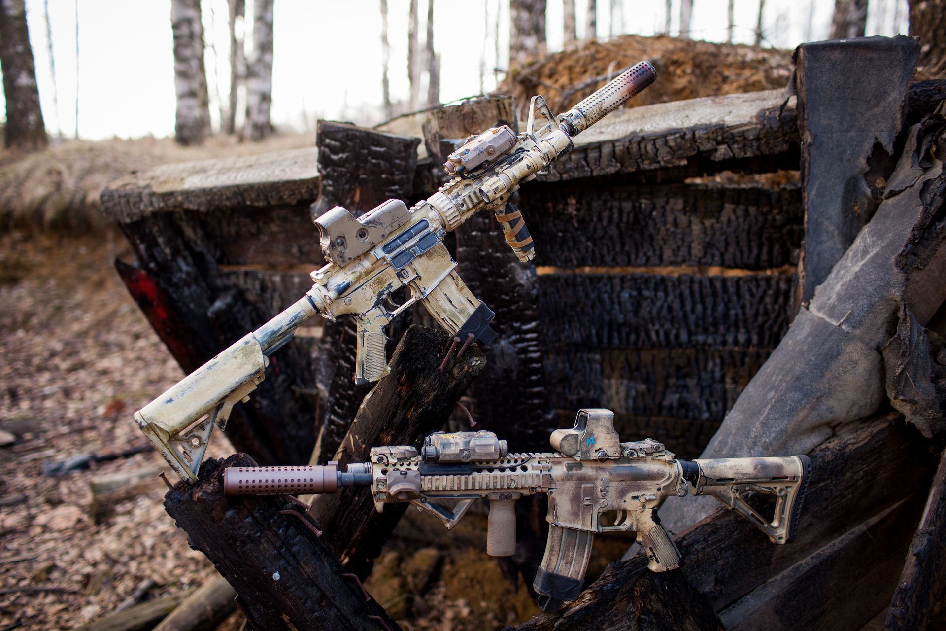 Gun Cerakote and Hydro Dripping 3H Tactical and Gunsmithing