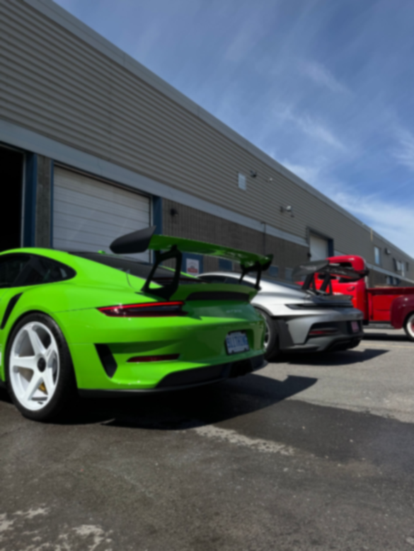 Porsche Paint Protection Film 