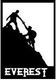 Team Everest black and white Logo